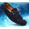 Summer genuine leather men casual shoes