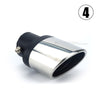 Universal Car Auto Exhaust Muffler Tip Stainless Steel Pipe Chrome Trim