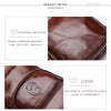 GSQ Hot Genuine Leather Men Crossbody Coffee Chest  Bags
