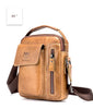 BULLCAPTAIN Genuine Leather Men Messenger Bag