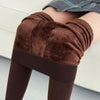 High Elastic Waist Winter Plus Velvet Thicken Women's Warm Leggings