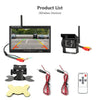 7" Wireless Car Monitor TFT LCD Car Rear View Camera HD monitor