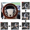 Soft Warm Plush Winter Car Steering-Wheel Cover Elastic Universal Steering Wheel Cover Auto Supplies Cars Accessories