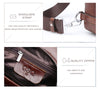 GSQ Hot Genuine Leather Men Crossbody Coffee Chest  Bags