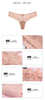 3 Pcs Panties Underwear Woman Lace Thong