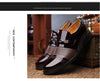 Misalwa 2018 Summer Men Hollow Out Men Formal Shoes