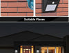Solar Lamp 12 LED Induction Garden Light