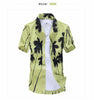 Men’s Hawaiian Shirt Male Casual Printed Beach Shirts