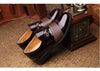 Misalwa 2018 Summer Men Hollow Out Men Formal Shoes