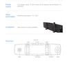 YI Mirror Dash Cam Dual Dashboard Camera Recorder Touch Screen