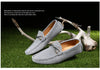 Summer genuine leather men casual shoes