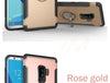 H&A 2018 New Luxury Shockproof Phone Case for Samsung Galaxy S9 S8 Plus with Holder Cover