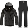 New Shark skin Outdoor Hunting Jacket + pants
