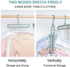 Krivish Multi Utility Space Saving Plastic Magic Hanger (Pack of 1)