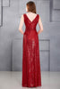 Luxury  Long Sequin Evening Dress