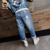 New 2018 Baby Boys Girls Hole Jeans Pants 1-6yrs Kids