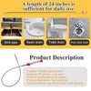 Drain Clog Water Pipe Sink Cleaner Snake Kitchen Bath Rod Hair Remover