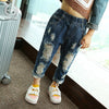 New 2018 Baby Boys Girls Hole Jeans Pants 1-6yrs Kids