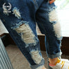 New 2018 Baby Boys Girls Hole Jeans Pants 1-6yrs Kids