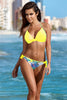 Push Up Bikini 2019 Cross Patchwork Women Swimwear