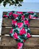 2019 New Sexy Off the Shoulder Solid Swimwear Women One Piece Swimsuit