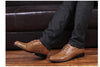 Merkmak Brand Genuine Leather Oxford Shoes For Men