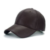 Unisex Men Women PU Leather  Baseball Cap Hat