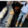 New 2018 Baby Boys Girls Hole Jeans Pants 1-6yrs Kids