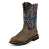 Justin Original Work boots Wide Round Steel Toe