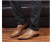 Merkmak Brand Genuine Leather Oxford Shoes For Men