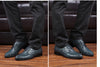 Merkmak Brand Genuine Leather Oxford Shoes For Men