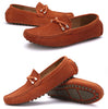 Summer genuine leather men casual shoes