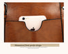 Women bag Oil wax Leather Handbags