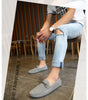 Summer genuine leather men casual shoes