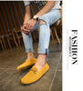 Summer genuine leather men casual shoes