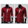 Men's Long Sleeve Formal Fitted Dress Shirts