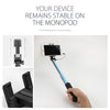 BlitzWolf Extendable Bluetooth Wire Wireless Selfie Sticks
