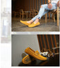Summer genuine leather men casual shoes
