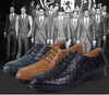Merkmak Brand Genuine Leather Oxford Shoes For Men