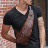 Bullcaptain Men Genuine Leather Bag