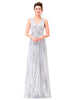 Luxury  Long Sequin Evening Dress