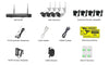 Wireless CCTV System 1080P 1TB HDD 2MP 4CH NVR IP IR-CUT outdoor CCTV Camera