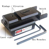 Tactical Compact Pistol 532nm Red Dot Laser Sight Scope