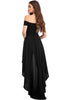 High Low Hem Off Shoulder Party Dress