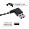 L Shaped Connector Micro USB Charging Cable