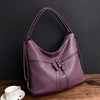Women Multiple-used Pu Leather Backpack Crossbody Bag