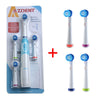 AZDENT 8 Heads Electric Toothbrush Rotating Type