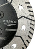 Dia 3”; 4.5”; 5”; 75/115/125mm Diamond Dual Cutting Wheel for Concrete