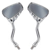 Skull Claw Rear View Mirrors for Motorcycle Harley Honda Suzuki Yamaha