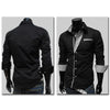 Men's Long Sleeve Formal Fitted Dress Shirts